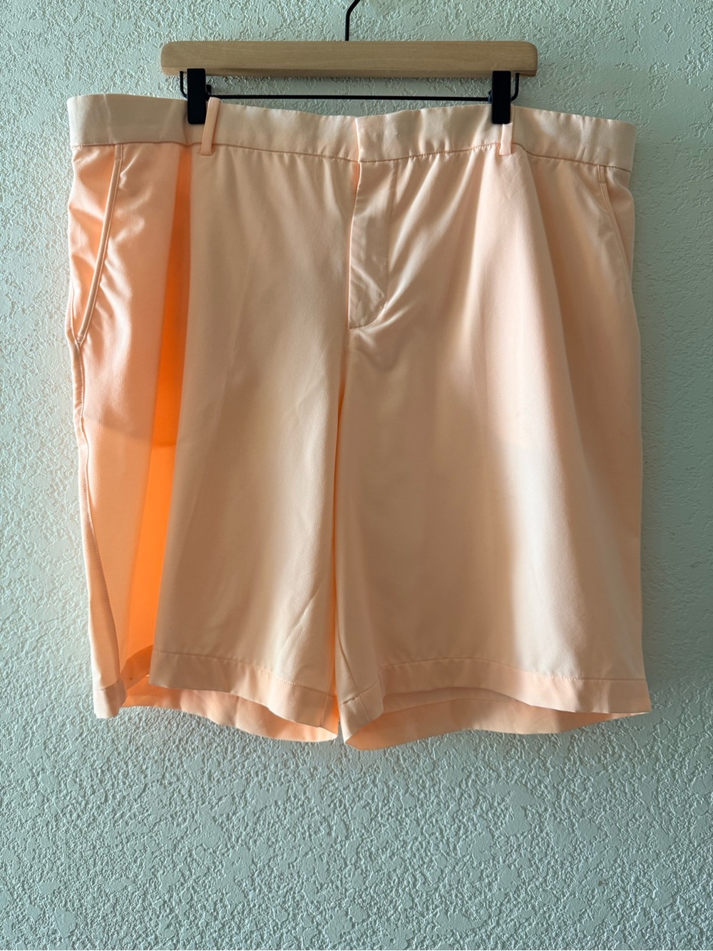 NIKE Men's Dri-Fit Golf Shorts Arctic Orange Stretch Hybrid Standard Fit Sz 42